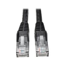 Tripp Lite N201-003-BK Cable Ethernet (UTP) Patch Moldeado Snagless Cat6 Gigabit (RJ45 M/M), Negro, 0.91 m [3 pies] - Nuevo