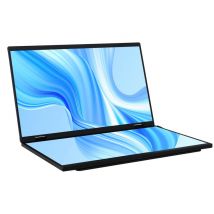 Delta - Moniteur Pliable Double Écran Portable avec Support Intégré VESA