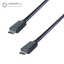connektgear 26-2959 câble USB USB 3.2 Gen 1 (3.1 Gen 1) 1 m USB C Noir
