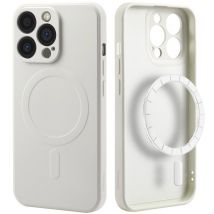 imoshion Coque Couleur avec MagSafe pour Apple iPhone 13 Pro - Beige