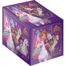 Boîte de pochettes Panini L'École des Licornes 36 pochettes 180 stickers Violet