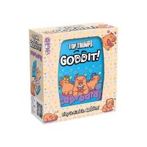 Gioco di carte Top Trumps GODDIT! Capibara 55 enigmi Winning Moves da 1 a 6 giocatori a partire da 6 anni - Nuovo