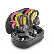 NGS ARTICA JOGGER Auricolare senza fili Bluetooth per chiamate/musica Nero, Verde chiaro, Rosa - Nuovo
