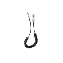 Baseus CABA01-01 câble audio 0,5 m 3,5mm USB Type-A Noir