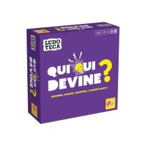 Gioco di indovinelli Lisciani Giochi Qui Qui Devine? LUDOTECA 2 a 4 giocatori a partire da 6 anni Viola - Nuovo