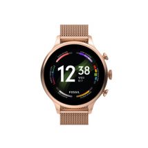 Fossil FTW6082 smartwatche et montre de sport 3,25 cm (1.28 ) AMOLED 42 mm Numérique 416 x 416 pixels Écran tactile Or rose Wifi