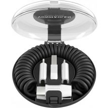 Allroundo C - Câble tout en un 3A Noir Allroundo