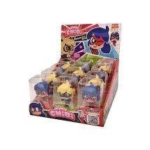 Figurita Chibi Bandai Miraculous Cambio de Color 10 cm Sorpresa Modelo aleatorio Multicolor - Nuevo