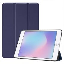 imoshion Coque tablette Trifold pour Apple iPad Mini 5 (2019) / Mini 4 (2015) - Bleu foncé