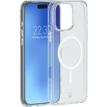 Coque renforcée MagSafe iPhone 16 Pro Max AIR 3m Transparente avec Paillettes + Garantie à vie Force Case