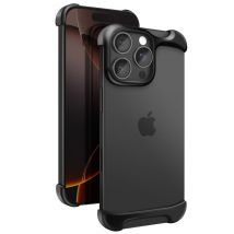 Arc Pulse Carcasa para iPhone 16 Pro de aluminio aeroespacial ultrareforzado a prueba de golpes de 3 m Negro - Nuevo