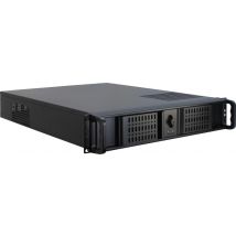 Inter-Tech IPC 2U-2098-SL Estante Negro - Nuevo