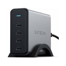 Satechi Cargador PD de 165 W con 4 cómodos puertos USB-C Gris - Nuevo
