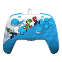 PDP Rematch: Mario Escape Multicolore USB Controller Analogico/Digitale Nintendo Switch, Nintendo Switch Lite, Nintendo Switch OLED - Nuovo