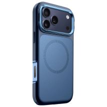 Coque Intégrale pour iPhone 17 Pro MagSafe Antichocs 6m avec Support Bleu