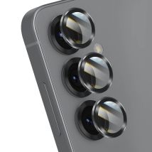 Forcell Protection d'Objectif Caméra pour Galaxy S24 / S25 Série Premium Argent