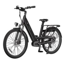 Bicicletta Elettrica Vitilan L5 | Velocità Massima 40 km/h | Autonomia 45 km | Motore 500W | Batteria 48V 15Ah | Pnei da 26 PolliciT | Nero - Nuovo