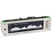 Aqua Computer 53145 controlador de velocidad de ventilador LCD Acero inoxidable - Nuevo