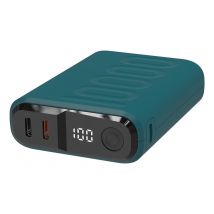 RealPower PB-10000C PD+ 10000 mAh Blu scuro (Powerbank RealPower PB-10000C PD+ mit) - Nuovo