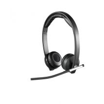 Logitech Wireless Headset Dual H820e Casque Sans fil Arceau Bureau/Centre d'appels Noir