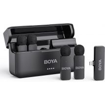 Sistema de Micrófono Inalámbrico BOYA BY-V4D - Calidad de audio superior de 4 canales con reducción de ruido - Nuevo