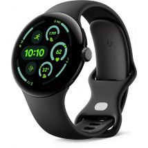 Google Pixel Watch 3 AMOLED 45 mm Digital Pantalla táctil 4G Negro Wifi GPS (satélite) - Nuevo