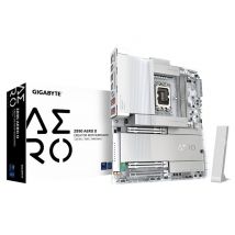 GIGABYTE Z890 AERO D Scheda Madre - Supporta CPU Intel Core Ultra (Serie 2) VRM a 1612 fasi fino a 9500MHz DDR5 (OC) PCIe 5.0 M.2 Wi-Fi 7 Thunderbolt 