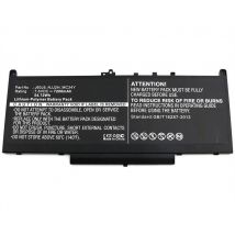 CoreParts MBXDE-BA0127 ricambio per laptop Batteria (Laptop Battery for Dell 55Wh - Li-Pol 7.6V 7200mAh Black, - 55Wh Li-Pol 7.6V 7200mAh Black, 