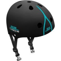 Casco Skate - STAMP - SKIDS CONTROL CARBONE - Talla ajustable - EPS/ABS - Niños - Nuevo