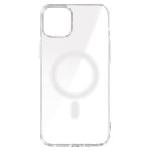 Swissten Funda MagSafe de silicona para iPhone 12 Pro con parte trasera rígida Transparente - Nuevo