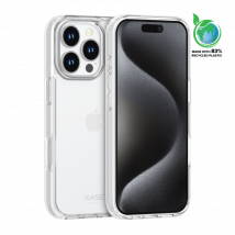 Funda híbrida transparente para Apple iPhone 16 Pro Max, resistente a los golpes y ecológica - Nuevo