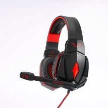 Gamium Micro Gaming Headset con microfono omnidirezionale e telecomando per PC, Mac, PS4, Xbox One, Switch, smartphone e tablet - Nuovo