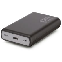CoreParts MBX-PB006 batteria portatile Ioni di Litio 20000 mAh Nero (USB-C PD65W Power bank - 20.000mAh W126091221, Black, - Mobile phone/Smartphone, 