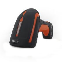 Approx appLS18I Lettore di codici a barre portatile 1D Laser Grigio, Arancione - Nuovo