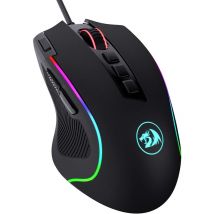 Redragon M612 Predator RGB Souris de jeu, souris gamer optique filaire 8000 DPI 11 boutons programmables & 5 modes rétroéclairés