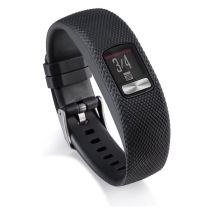 Bracelet de montre pour Garmin Vivofit 4 Noir (L)