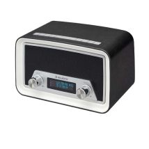 New Majestic DAB-842N Orologio Digitale Nero, Bianco - Nuovo
