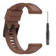 Bracelet de montre en silicone pour Garmin Forerunner 265/965 Black