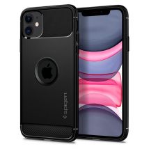 Spigen Rugged Armor coque de protection pour téléphones portables Housse Noir Apple iPhone 11