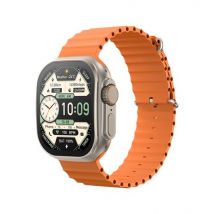 Montre connectée XO M11 Ultra, écran carré incurvé de 2,01 pouces, appels Bluetooth, NFC, multis