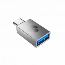 CHERRY 61710036 cambiador de género para cable USB-A USB-C Plata - Nuevo