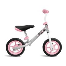 Draisienne pour enfants, grise et rose