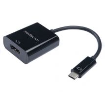 Mediacom MD-C305 adaptador de cable de vídeo USB Tipo C HDMI Negro - Nuevo