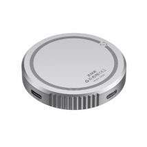 ZIKE Z850 Boîtier SSD NVMe Magnétique Enregistrement ProRes direct et transmission 10Gbit/s. Charge PD 100W, 8 To. Compatible iPhone 16/15, iPad, Mac,