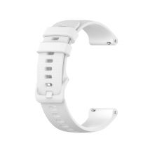 Bracelet de montre en silicone White 20 mm