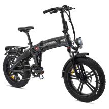 Sorø 2026 - Bicicleta eléctrica plegable Fat Tyre 48V 14,5Ah - Negro obsidiana - Nuevo
