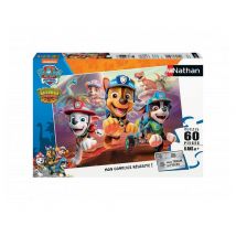 Puzzle de 60 piezas La Patrulla: Aventura con los dinosaurios - Nuevo