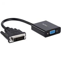 StarTech.com Câble adaptateur actif DVI vers VGA - Convertisseur DVI-D vers HD15 - M/F - 1080p