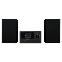 Minisistema HiFi - Radio por Internet DAB/FM - Reproductor de CD - 2x15W RMS - Negro - Nuevo