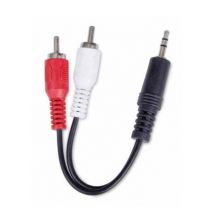 DCU Advance Tecnologic 302115 cable de audio 1,5 m 3,5mm 2 x RCA Negro, Rojo, Blanco - Nuevo